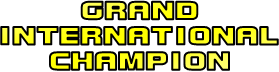 GRAND
INTERNATIONAL
CHAMPION